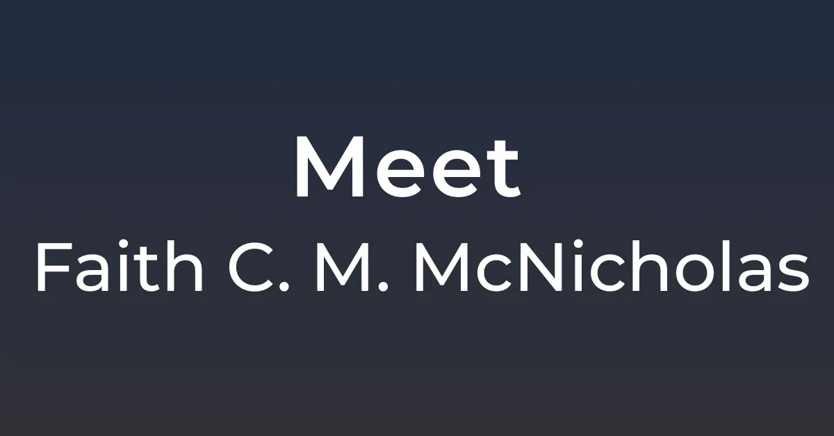 Faith C. M. McNicholas, RHIT, CPC, CPCD, PCS, CDC