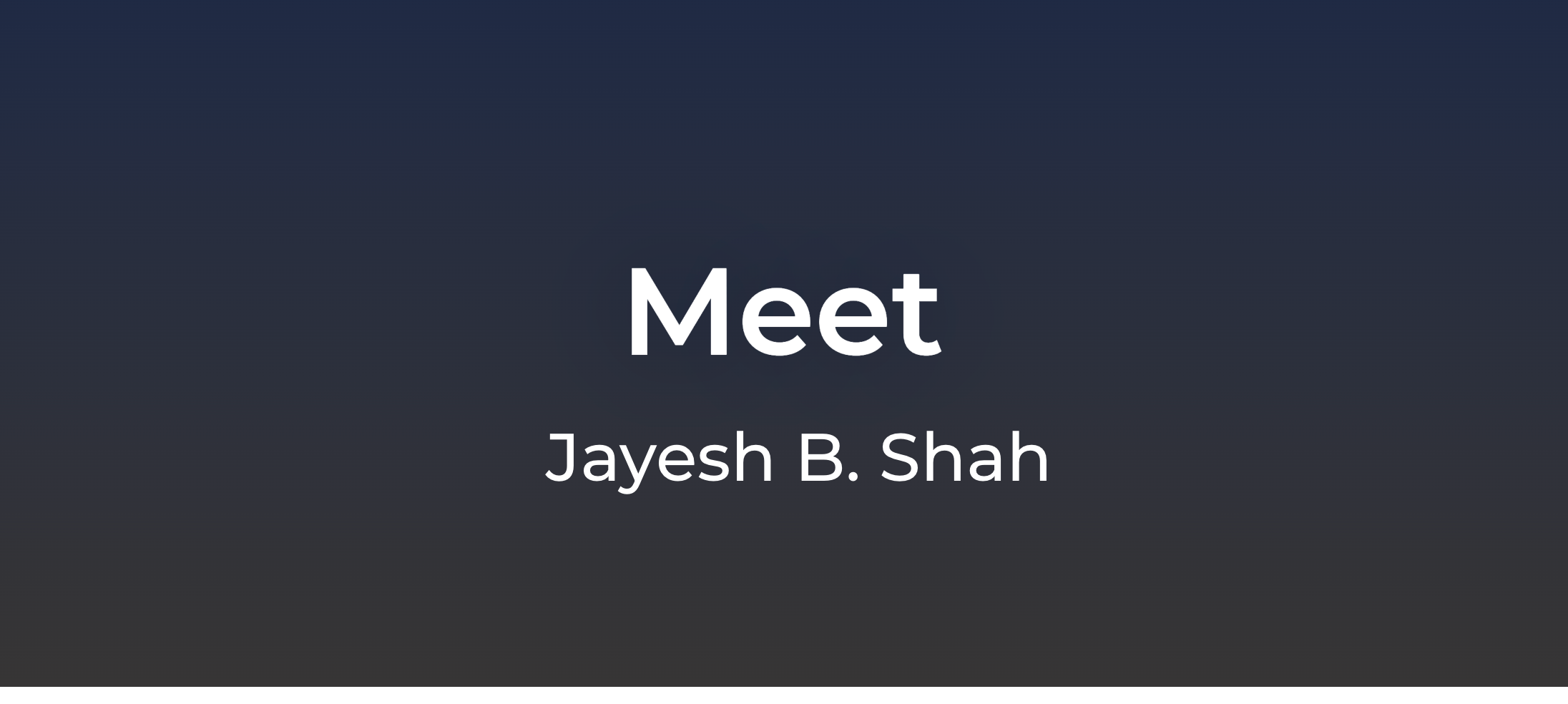 Jayesh B. Shah MD, UHM, CWSP, FACHM, FACP, FCCWS, FUHM, MAPWCA