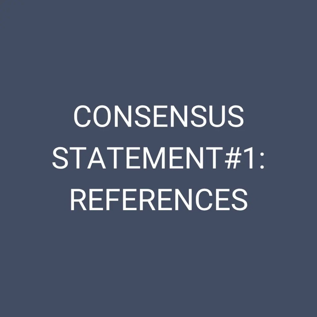 Consensus Statement #1:References | Coalition for At-Risk Skin (CARS)