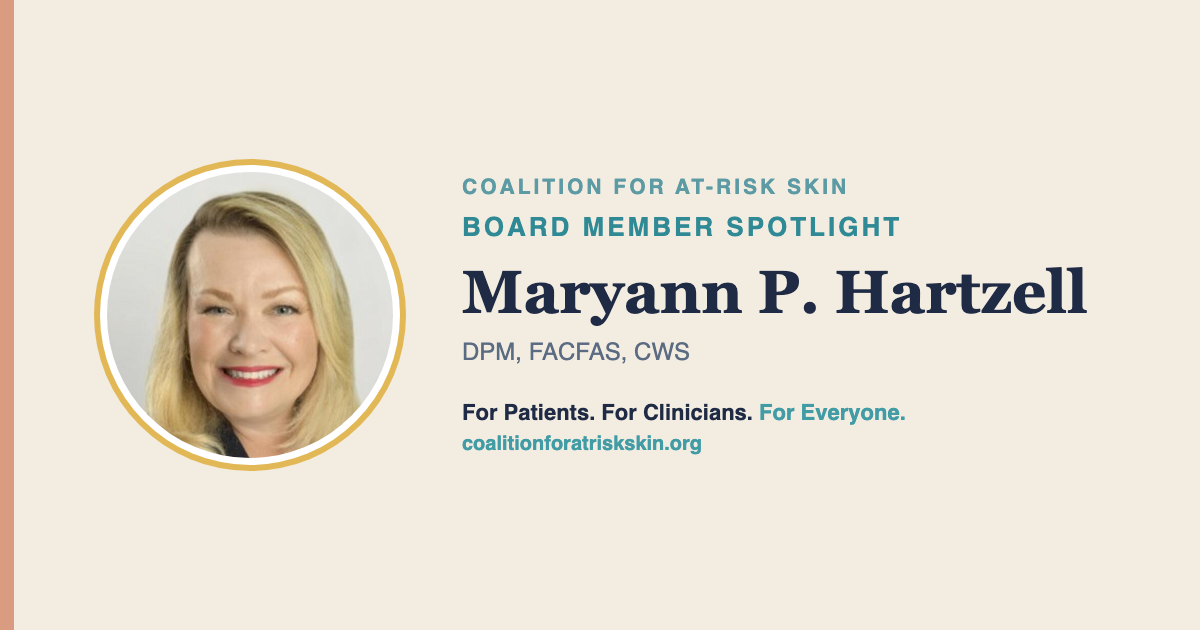 Maryann P. Hartzell, DPM, FACFAS, CWS, CARS Board Member Spotlight